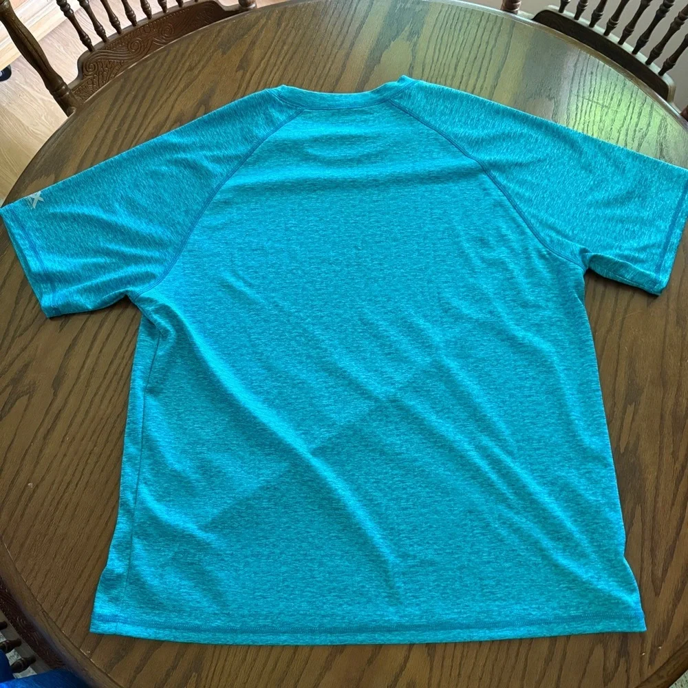 Zeroxposur Sun Protection Tshirt Bundle (2) Teal and Blue Size XL - Picture 6 of 10
